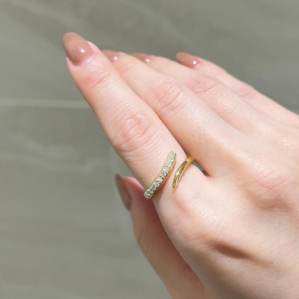 Web꾦<br>Select Line<br>K18YG 0.2ct