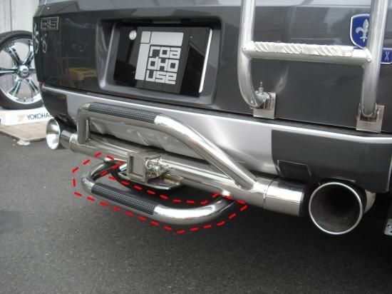 デリカD5現行KADDIS トレイルヒッチpremium ヒッチステップ付き デリカD:5 KADDIS ヒッチステップ ステンレス - ロードハウス