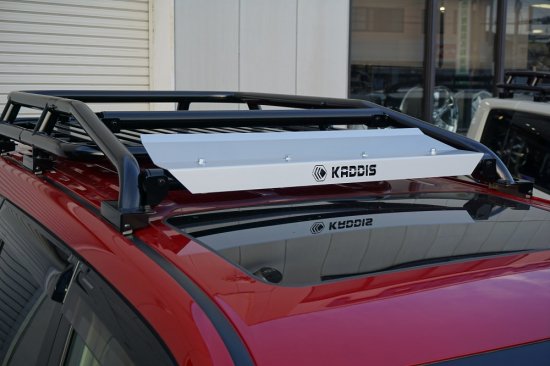 150プラド KADDIS ルーフレールラック用ディフレクター - ロードハウス