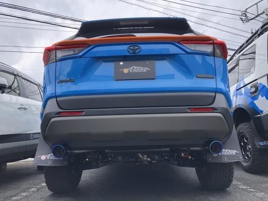 BATTLEZ マフラー ZS-W TC チタンカラーテール RAV4 50系 BATTLEZ マフラー ZS-W TC チタンカラーテール RAV4 50系