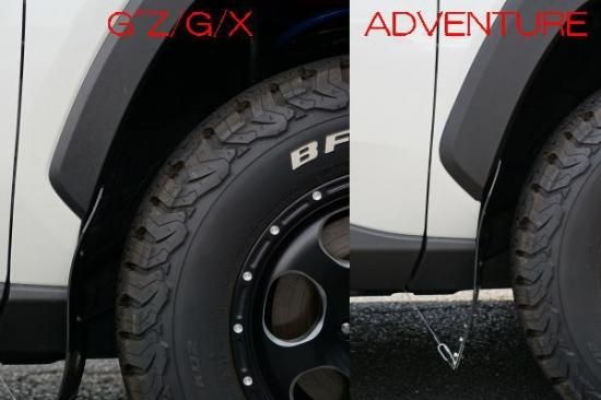 RAV4(50系) KADDIS RAV4専用マッドフラップ ブラック - ロードハウス RAV4(50系) KADDIS RAV4専用マッドフラップ ブラック - ロードハウス