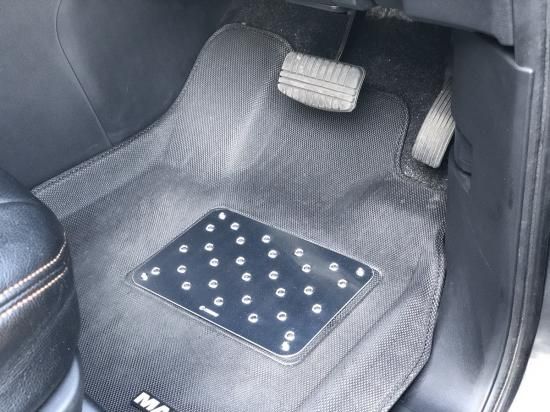 MDF アルミチェッカープレート（ブラック塗装仕様）デリカD5後期