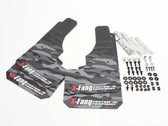 デリカミニ X-Fang マッドフラップカモフラージュブラック - ロードハウス