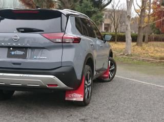 エクストレイル33 KADDIS専用マッドフラップ レッド