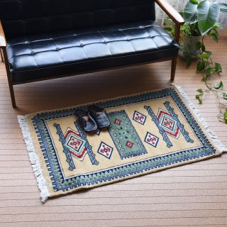 パキスタン手織 ウール 絨毯 ６×８ シルバン 約75×120�