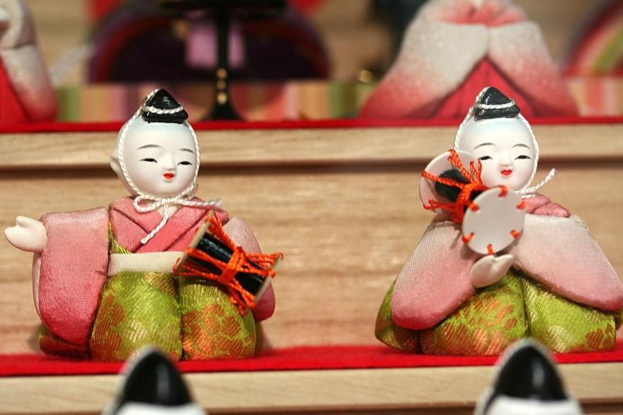 雛人形 おひなさま 木目込み 姫ひいな・15人飾り 桐三段 一式 雛人形 おひなさま 木目込み 姫ひいな・15人飾り 桐三段 一式