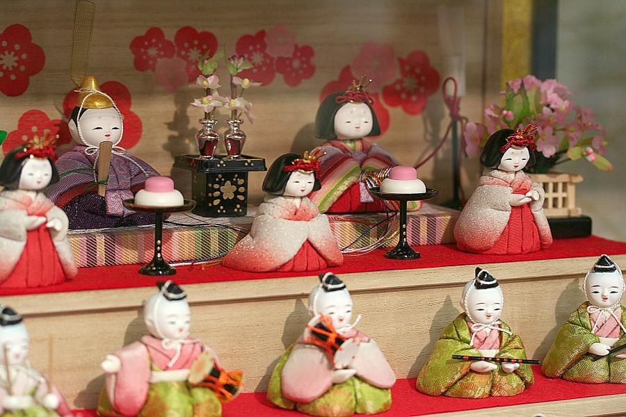 雛人形 おひなさま 木目込み 姫ひいな・15人飾り 桐三段 一式 雛人形 おひなさま 木目込み 姫ひいな・15人飾り 桐三段 一式