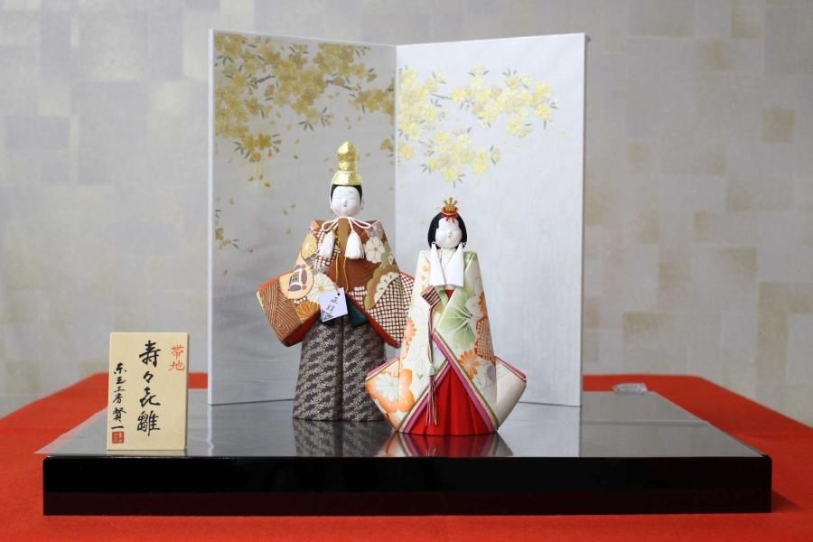 雛人形 おひなさま 木目込み 鈴木賢一 寿々喜雛 祥 時代裂 桔梗 雛人形 おひなさま 木目込み 鈴木賢一 寿々喜雛 祥 時代裂 桔梗