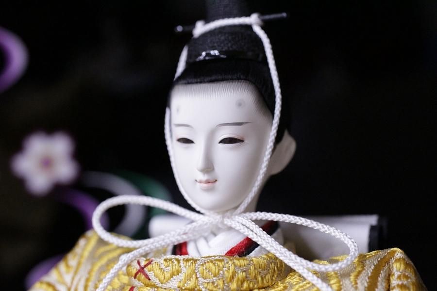 豪華な武士の雛人形 雛人形 京十一番(三五) 金彩 LED屏風 田村芙紗彦
