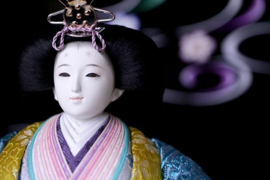 雛人形 おひなさま 衣裳着人形 HARUKURA 京十一 翡翠 一式 [D3