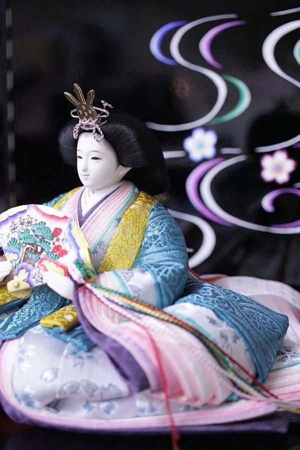 お雛様一式 雛人形】久月作 束帯十二単衣姿「よろこび雛」 五人三段飾り(S-3050