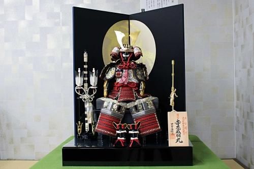 日本人形 武者人形 牛若丸 源義経 高さ42㎝くらい 昭和30年代 古 日本人形 武者人形 牛若丸 源義経 高さ42㎝くらい 昭和30年代 古