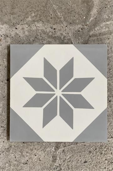 アンティークタイルn8 星模様タイル【パディントン】｜アンティーク家具