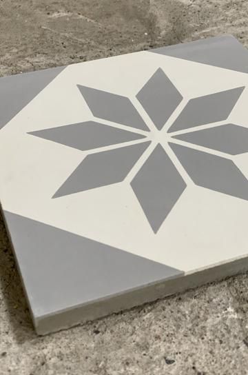 アンティークタイルn8 星模様タイル【パディントン】｜アンティーク家具