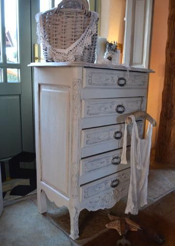 ロココ調アンティークチェスト【パディントン】｜アンティーク家具