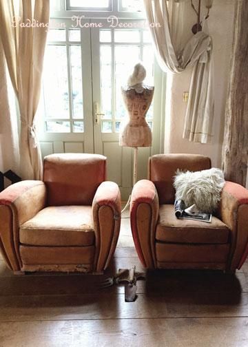 フレンチクラブソファb【パディントン】｜アンティーク家具