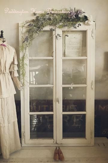 シャビーシック 窓 格子窓 ホワイトペイント 【公式通販】