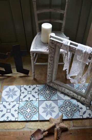 アンティークタイルシャンペトルセット【パディントン