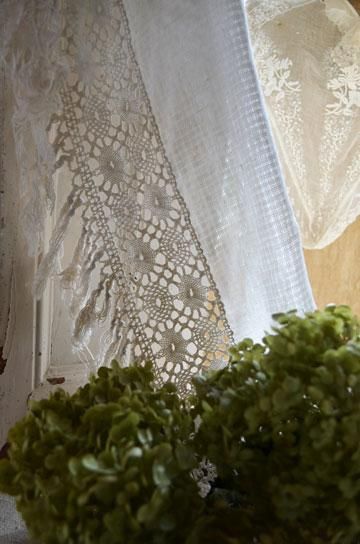 アンティーククロス クロッシェ カーテン クロス アンティーククロッシェレースのカーテン【パディントン