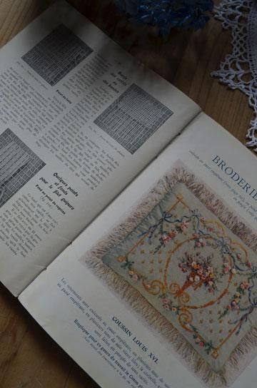 フランスの古い刺繍とレースの本【パディントン】｜ブロカント