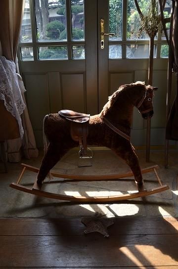 アンティークロッキングホース木馬【パディントン アンティークロッキングホース木馬【パディントン