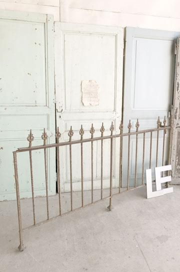 アンカー型のアイアンフェンス【パディントン】｜アンティーク家具