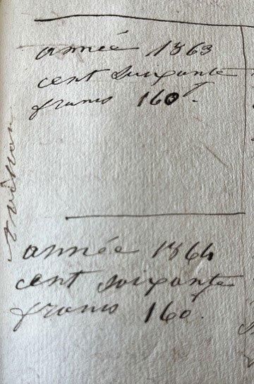 アンティーク手描きの日記帳【パディントン】｜ブロカント