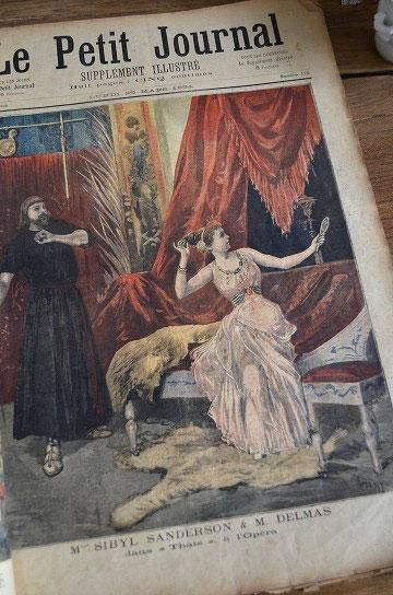 ル　プティ　ジャーナル　フランスアンティーク新聞 1897年のLe Petit Journal新聞【パディントン】｜ブロカント