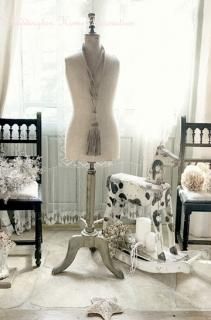 フランス輸入トルソー マネキン｜アンティーク店舗装飾【パディントン】