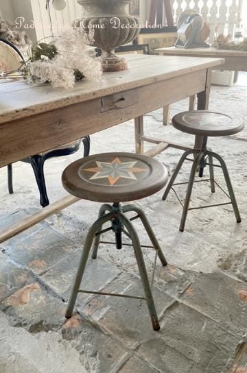 フランスヴィンテージ アーキテクトチェア スツール フレンチ