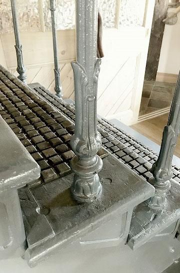 【古道具】木製 階段 オブジェ オブジェのような階段 / Stairs like object
