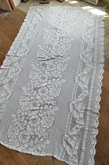 ⚠️1/4値下げ⚠️ノッティンガムレース アンティーク 額縁 アンティークノッティンガムレース【パディントン】｜ブロカント
