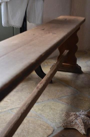 オールドパイン製ベンチ【パディントン】｜アンティーク家具