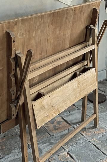 【東京都内23区配送無料】フランス製　LYONの製図台　什器　ドラフティング アンティーク ドラフティング テーブル - FRANCEANTIQUE_STAGE