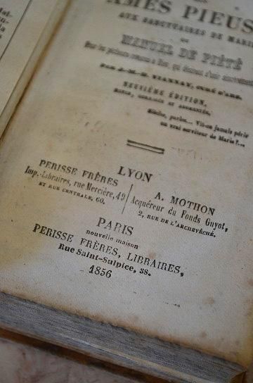 レア♪ フランス アンティーク 聖書用 ハンドモチーフ