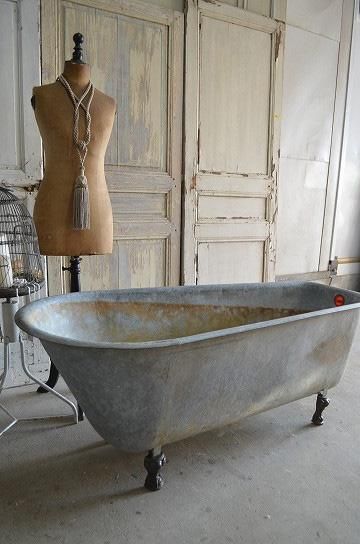 フレンチアンティークバスタブ【パディントン】｜アンティーク家具