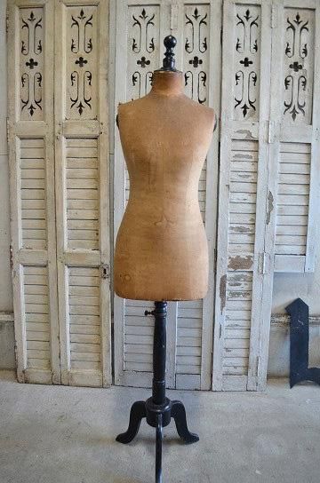 フランスアンティーク　トルソー　什器　ブロカント k83_20.jpg