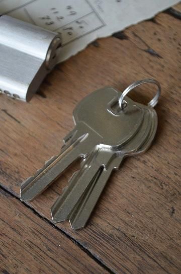 フランスアンティーク特大真鍮ドアプレート2個セット鍵穴付きDIY建具 フランスアンティークレジャンス鍵穴装飾プレート DIYパーツ