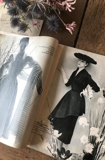 アンティーク  ファション雑誌 フランスのアンティークファッション雑誌限定版 - ショップ fun