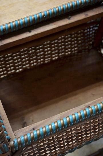フレンチアンティークのソーイングバスケット【パディントン