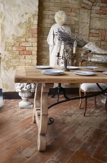 アンティークテーブル stoop | Antique Square Pine Table