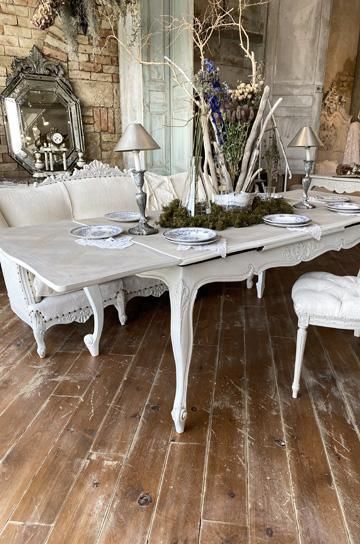 ルイ15世フレンチアンティークテーブル【パディントン】｜アンティーク家具