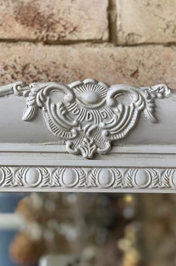 ロココ調モールディングミラー【パディントン】｜アンティーク家具