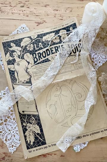 フランスの刺繍専門新聞la broderie du jour【パディントン