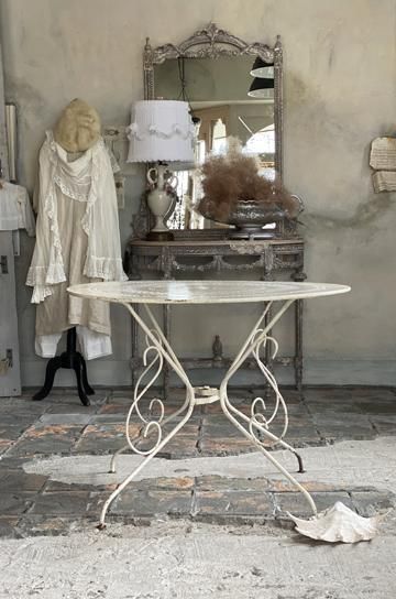 アイアンガーデンテーブル【パディントン】｜アンティーク家具