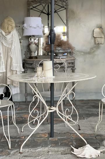 アイアンガーデンテーブル【パディントン】｜アンティーク家具