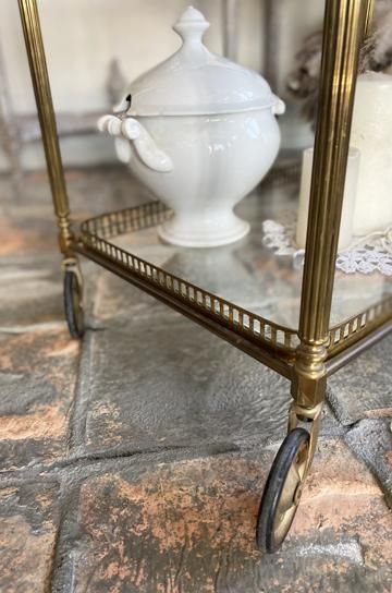 送料込 ⭐︎ インポート カート ティートローリー アンティークティーカート【パディントン】｜アンティーク家具