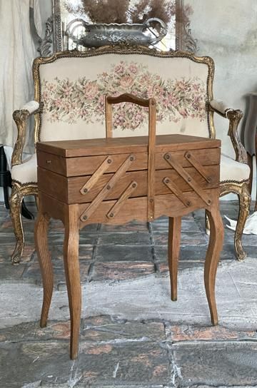 アンティーク　ソーイングマシンテーブル Sewing Table / ソーイングテーブル 〈裁縫・手芸・サイド
