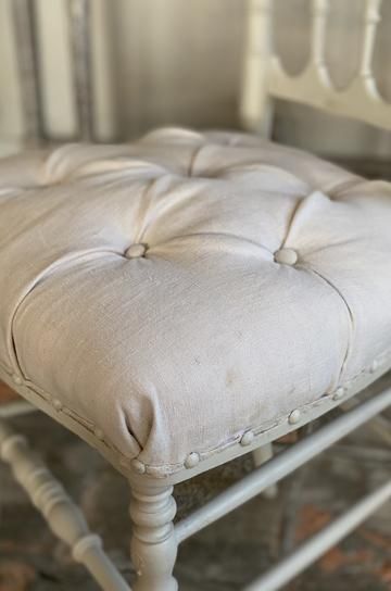 ホワイトナポレオンチェア【パディントン】｜アンティーク家具