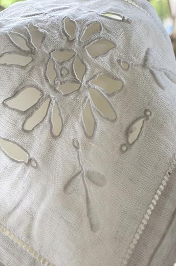 アンティークカットワークレース 50cmカット 幅8cm - ANTIQUE LEAVES
